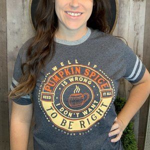 Pumpkin Spice Jersey Tshirt